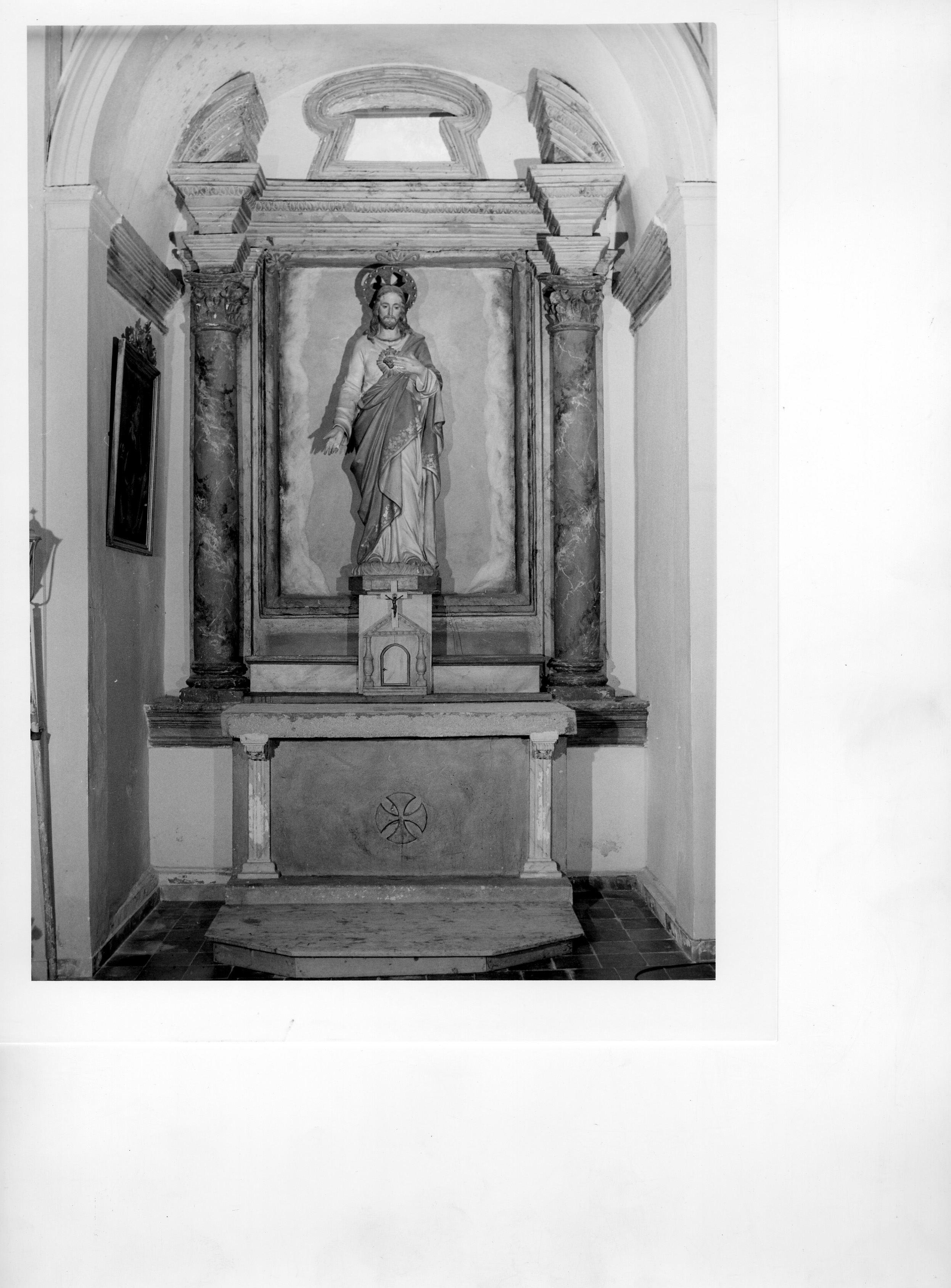 altare, complesso decorativo - ambito umbro (fine/ inizio secc. XVII-XVIII)