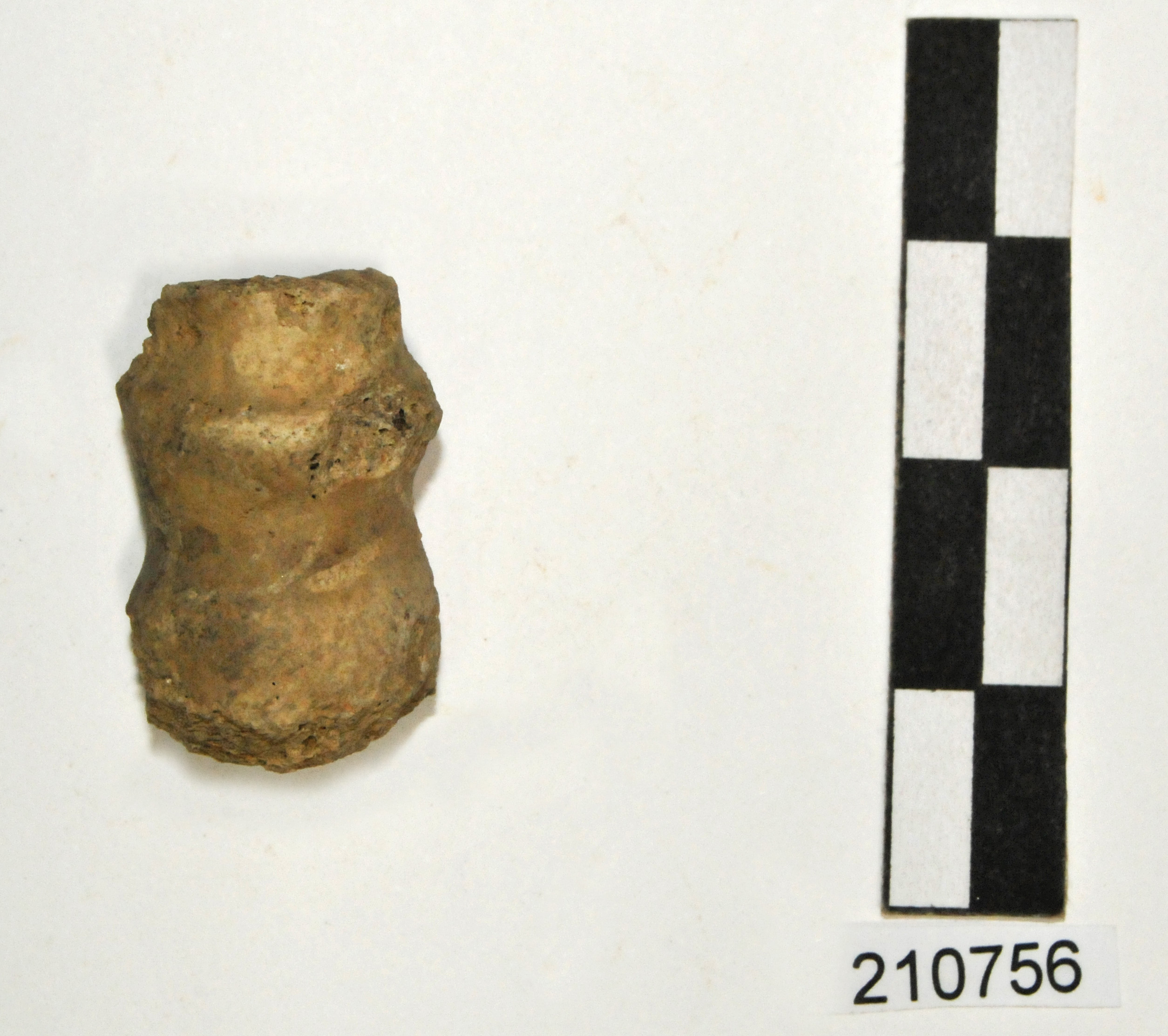 oggetto non identificato, elemento in osso lavorato in osso (I d.C - II d.C)