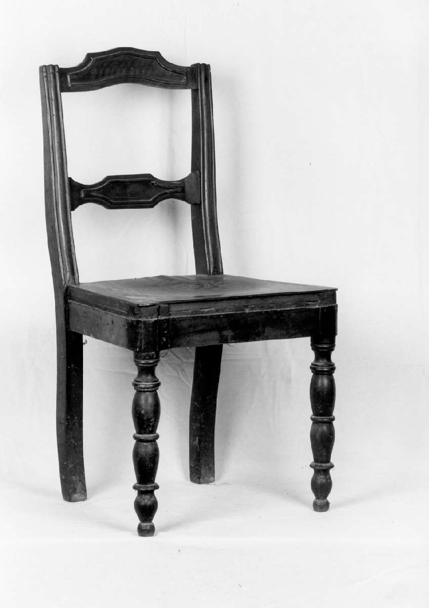 sedia - manifattura emiliana (sec. XIX)