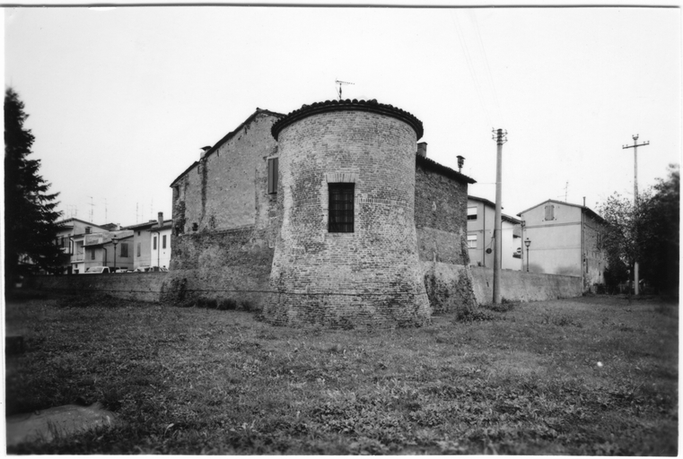 Torrione della Cittadella (torrione, residenziale) - Bagnara di Romagna (RA)  (XV, seconda metà)
