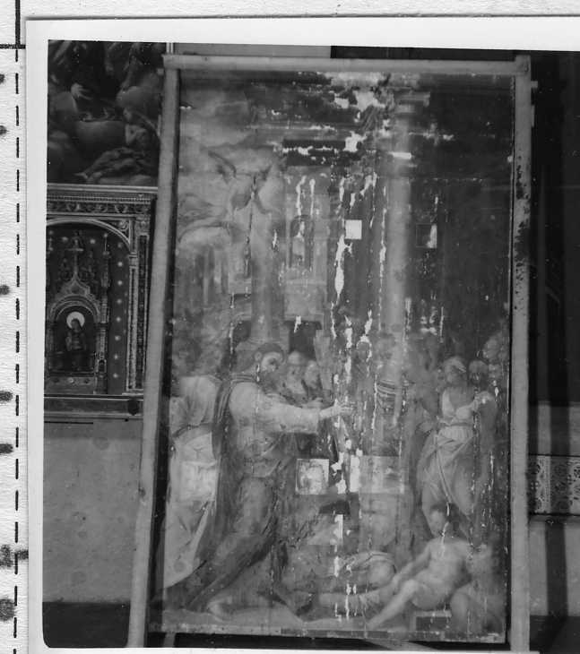 Cristo resuscita il figlio della vedova di Naim (dipinto, opera isolata) di Zuccari Federico (attribuito) (terzo quarto sec. XVI)