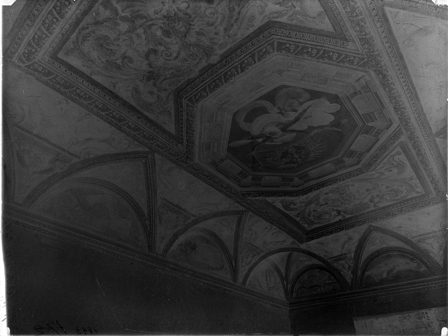 Mantova - Palazzo Ducale - Dipinti murali (negativo) di Viani, Antonio Maria (attr), Anonimo (XX)