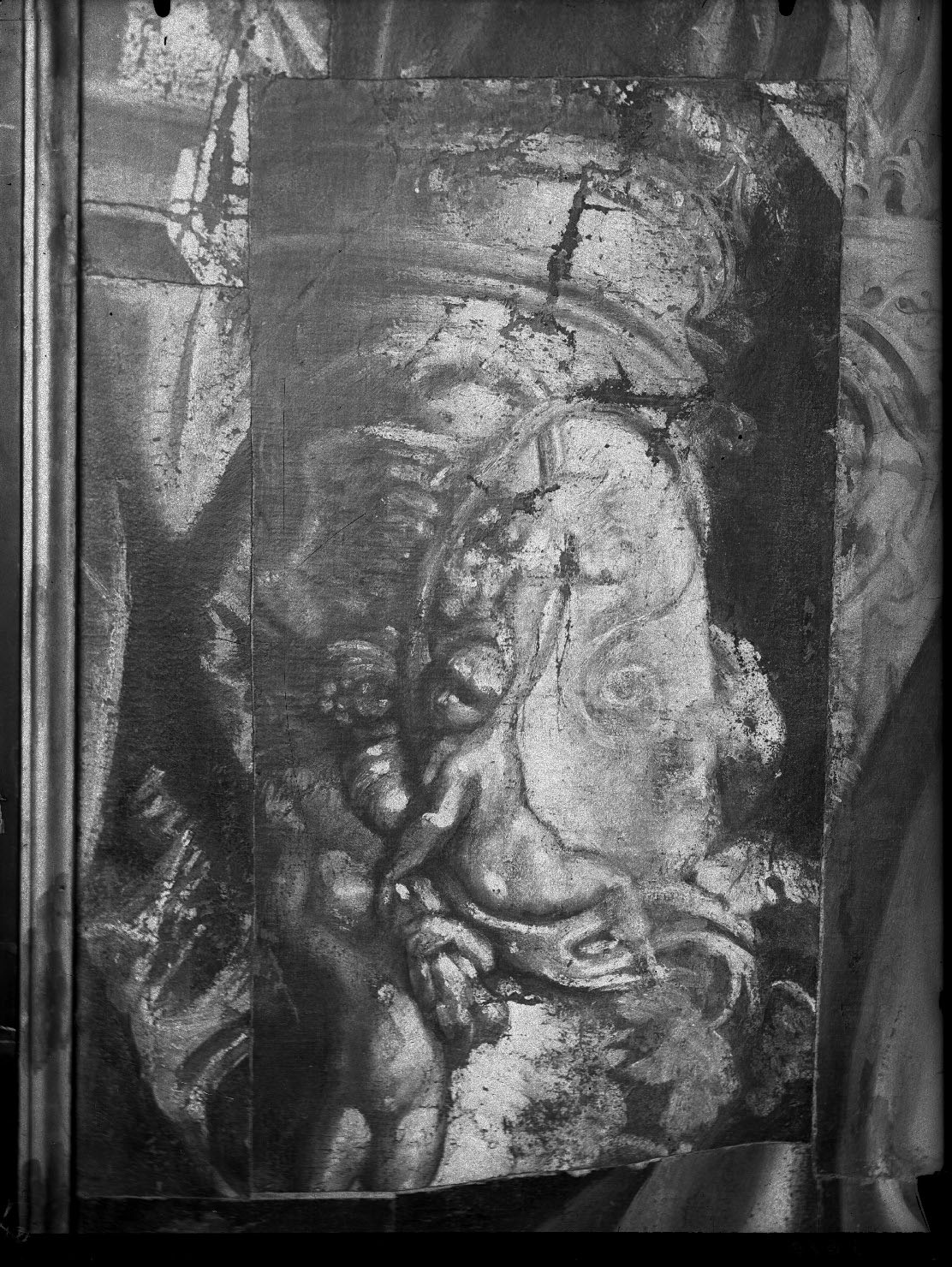 Mantova - Dipinti (negativo) di Rubens, Pieter Paul, Anonimo (XX)