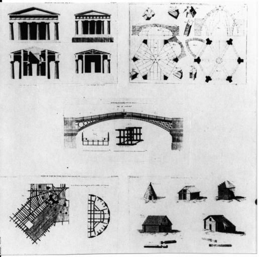 Trattato - architettura (negativo) di Rondelet, Jean-Baptiste, anonimo (seconda meta' XX)