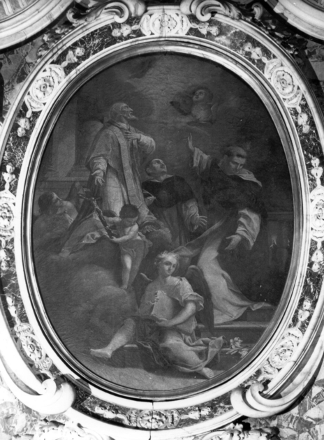 Gloria nel nome di Gesù (dipinto) - ambito italiano (prima metà sec. XVIII)