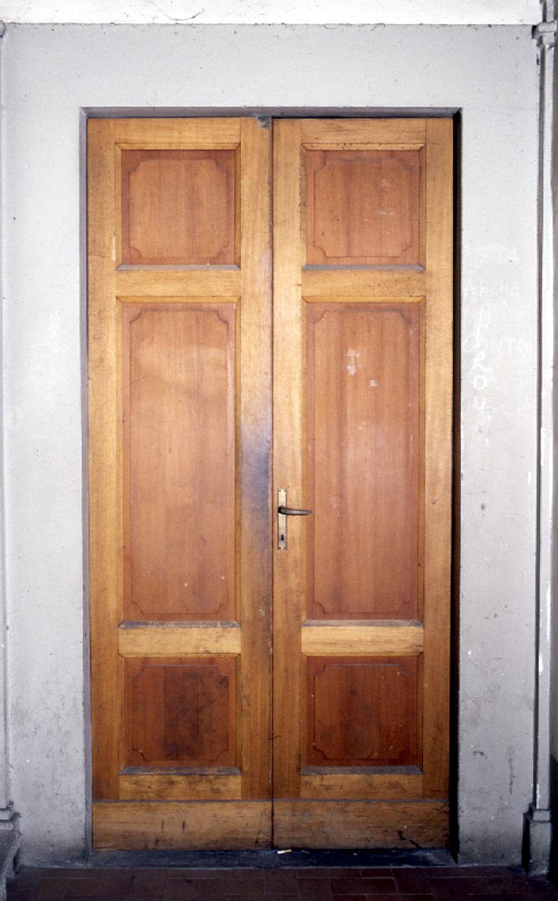 mostra di porta, serie - bottega toscana (sec. XVI)