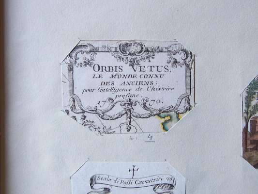 iscrizione (stampa, frammento) - ambito francese (sec. XVIII)