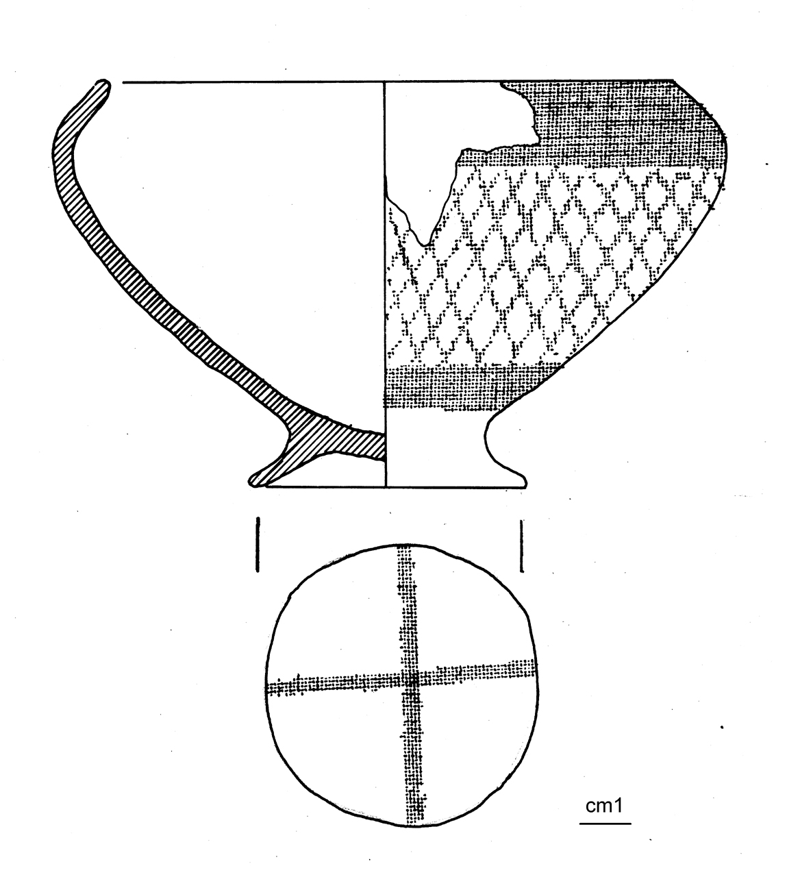 coppa - cultura di Golasecca (seconda metà VI a.C)