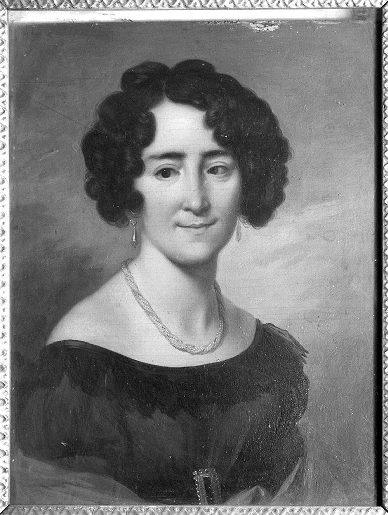 ritratto di donna (dipinto) di Bezzuoli Giuseppe (prima metà sec. XIX)