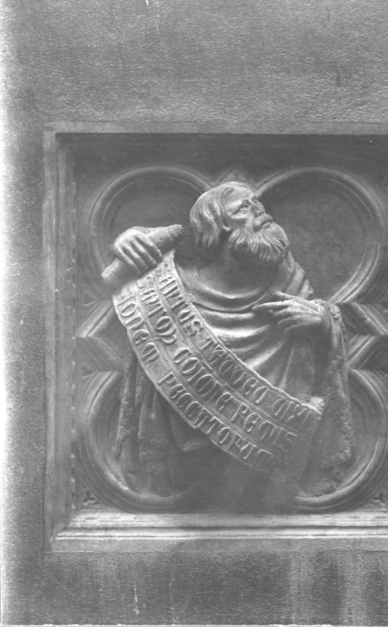 San Taddeo (formella) di Giovanni di Balduccio detto Giovanni da Pisa (secondo quarto sec. XIV)