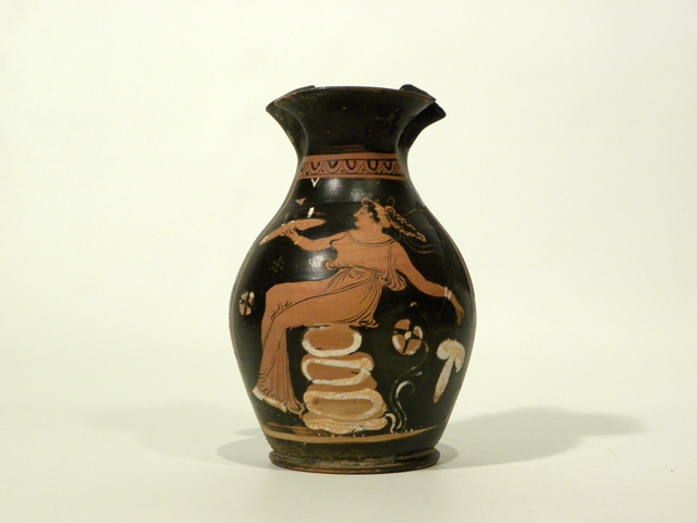 oinochoe (ultimo quarto IV a.C)