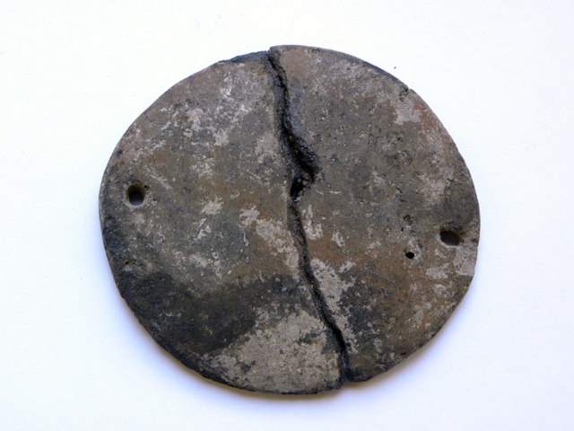 coperchio (metà Eta' del bronzo)