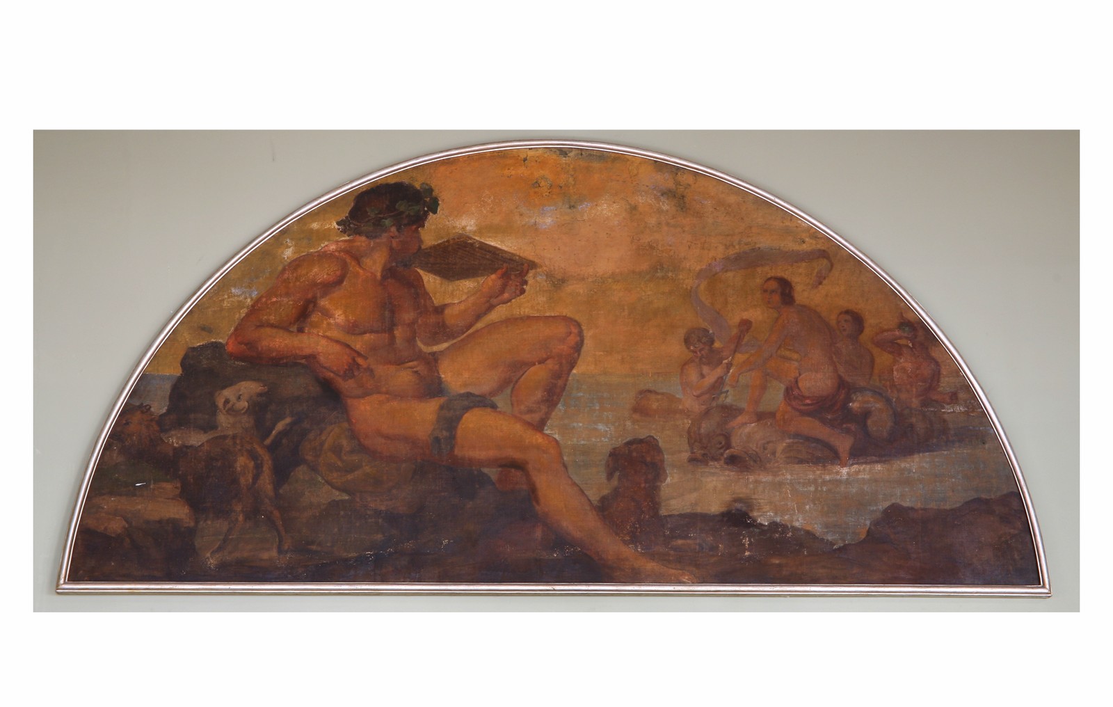 Polifemo e Galatea, scena mitologica (dipinto, ciclo) di Francesco Podesti (attribuito) (secondo quarto XIX secolo)