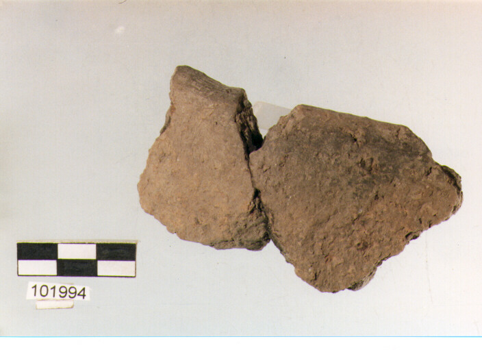 olla, tipo F5b, Grotta Sant'Angelo - eneolitico (?) (III MILLENNIO a.C)
