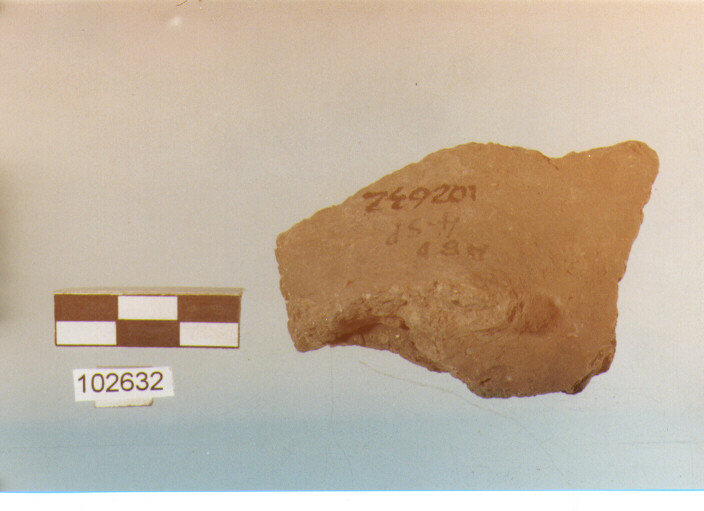 attacco di ansa, tipo F9, Grotta Sant'Angelo - eneolitico (?) (III MILLENNIO a.C)