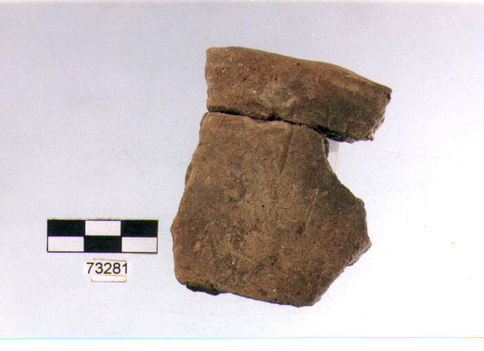 vaso, tipo F 19, Fossacesia - neolitico finale (ultimo quarto IV MILLENNIO a.C)