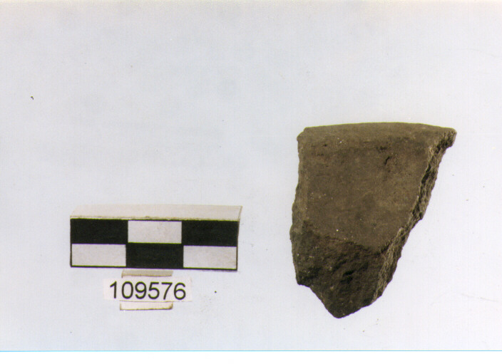 orlo, tipo E6, Grotta Sant'Angelo - neo-eneolitico (V/ III millennio a.C)