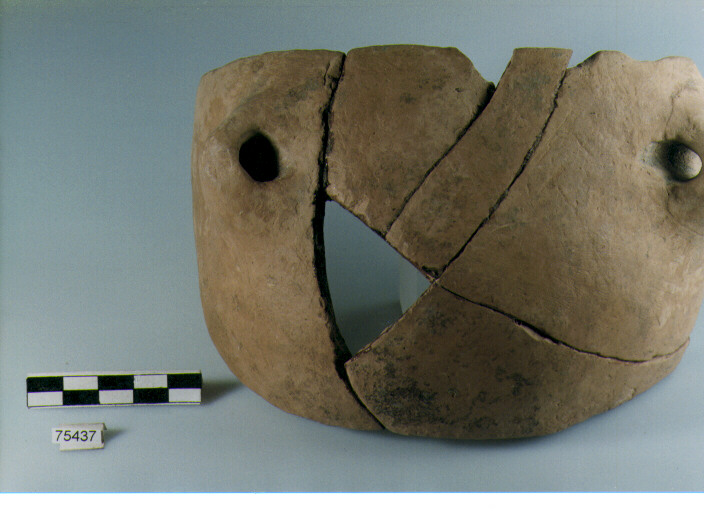 scodella emisferica, tipo F23 Ripoli - neolitico finale- Ripoli I (IV MILLENNIO a.C)