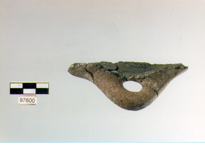 frammento, anse a maniglia tipo 1A, Trasacco (età del bronzo medio)