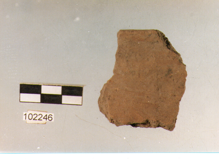 orlo, tipo E6, Grotta Sant'Angelo - età del bronzo (?) (sec. XX-X a.C)