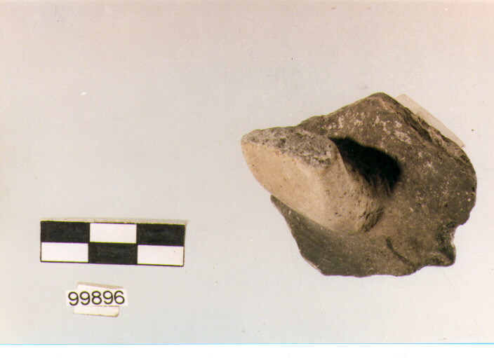 attacco di ansa, tipo A4b, Ortucchio - eneolitico (III MILLENNIO a.C)