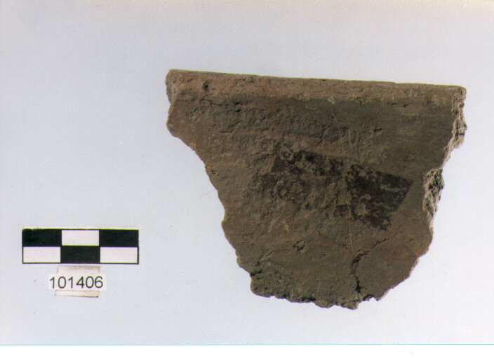 vaso a collo imbutiforme, vasi a collo, tipo 5, Grotta Sant'Angelo (età del bronzo)