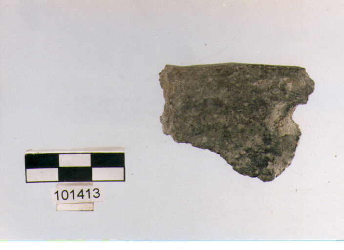 vaso a collo cilindrico, vasi a collo, tipo 9, Grotta Sant'Angelo (età del bronzo)