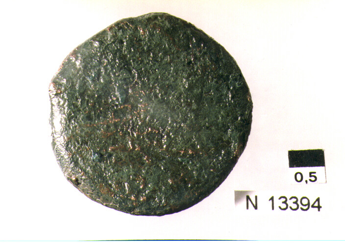 non identificato (moneta, asse) (sec. III a.C)