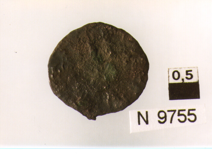 illeggibile (moneta, follis) (secc. IV/ V d.C)