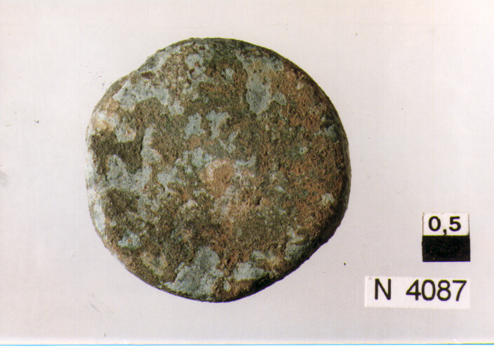 illeggibile (moneta, sesterzio) (secc. II/ III d.C)