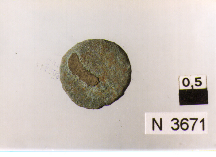 illeggibile (moneta, follis) (sec. IV d.C)