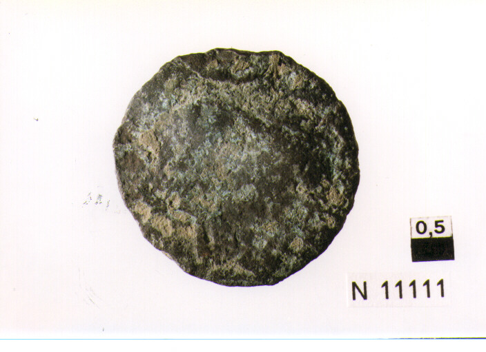 illeggibile (moneta, tornese) (secc. XVI/ XVII d.C)