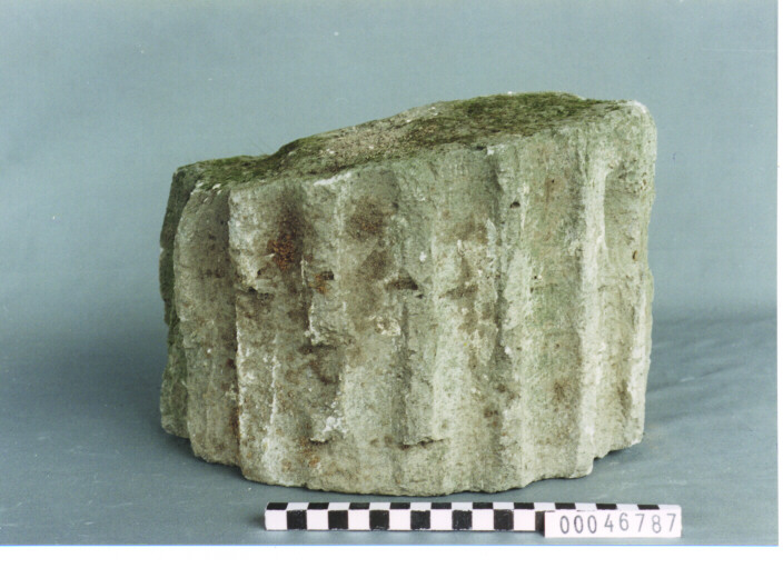 rocchio di colonna/ frammento - ambito preromano (secc. I a.C./ I d.C)
