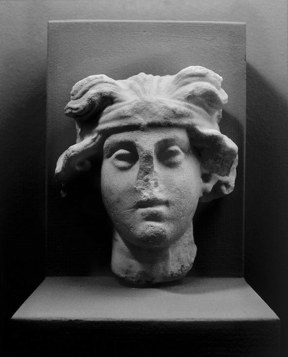 Dioniso imberbe (testa) - prima età imperiale (inizio/fine sec. I d.C)