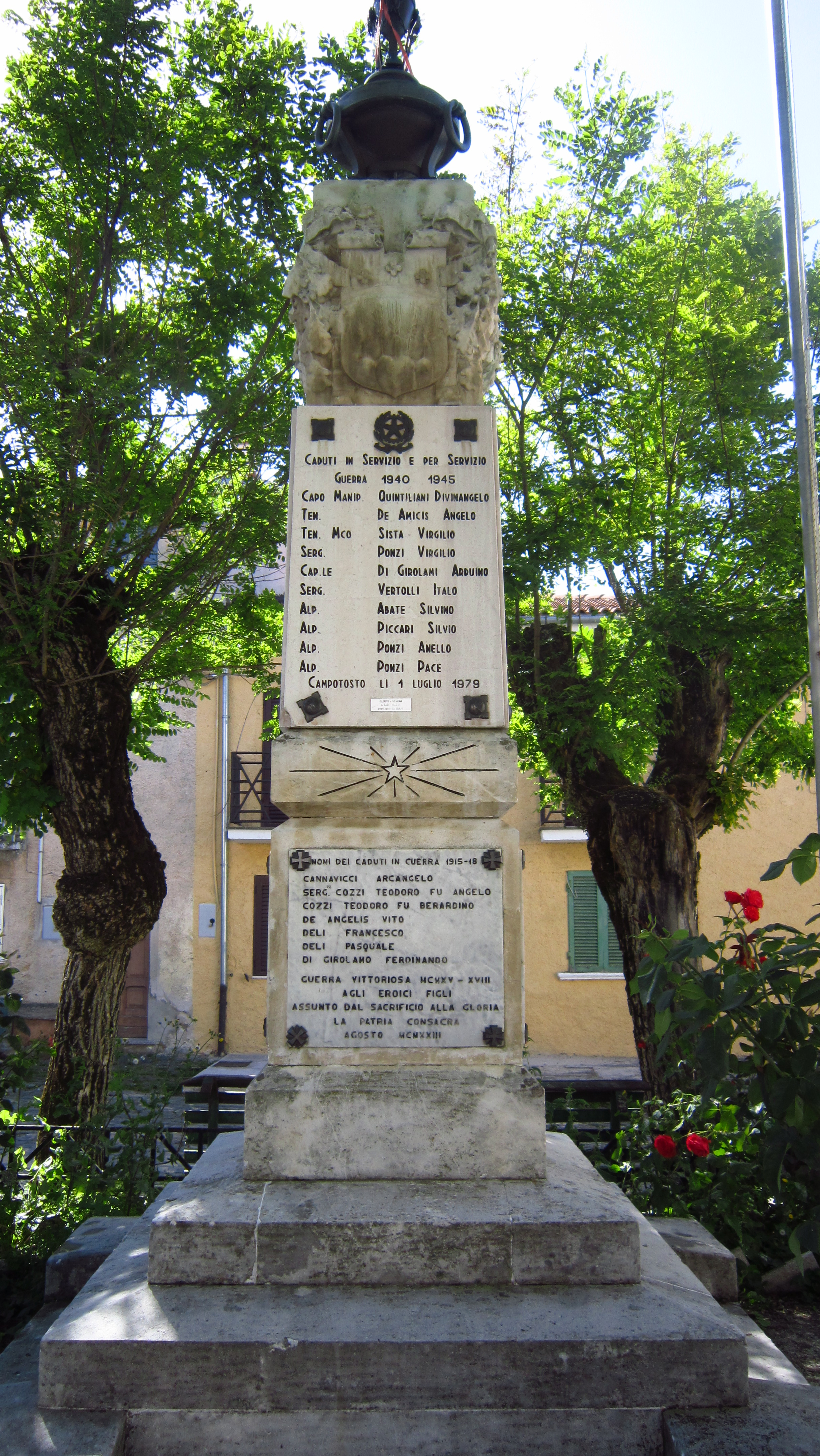 monumento ai caduti - a pilo - ambito abruzzese (XX)
