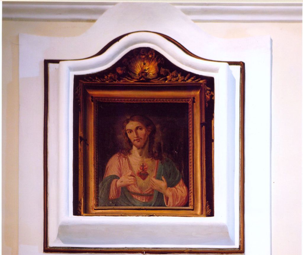 Sacro Cuore di Gesù (dipinto) - ambito Italia meridionale (sec. XIX)