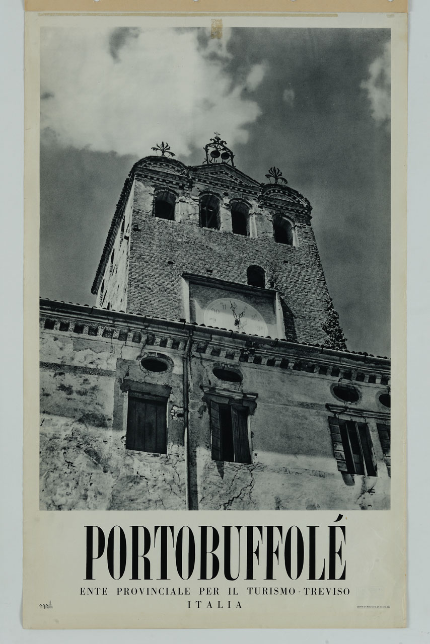torre civica di Portobuffolé (manifesto) - ambito italiano (sec. XX)