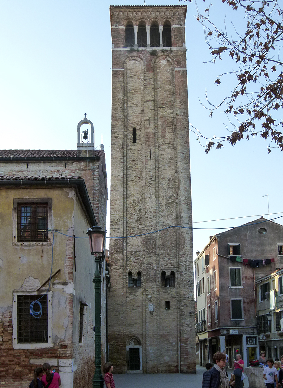 Campanile della chiesa di S. Giacomo Apostolo, vulgo S. Giacomo dall'Orio (campanile) - Venezia (VE) 