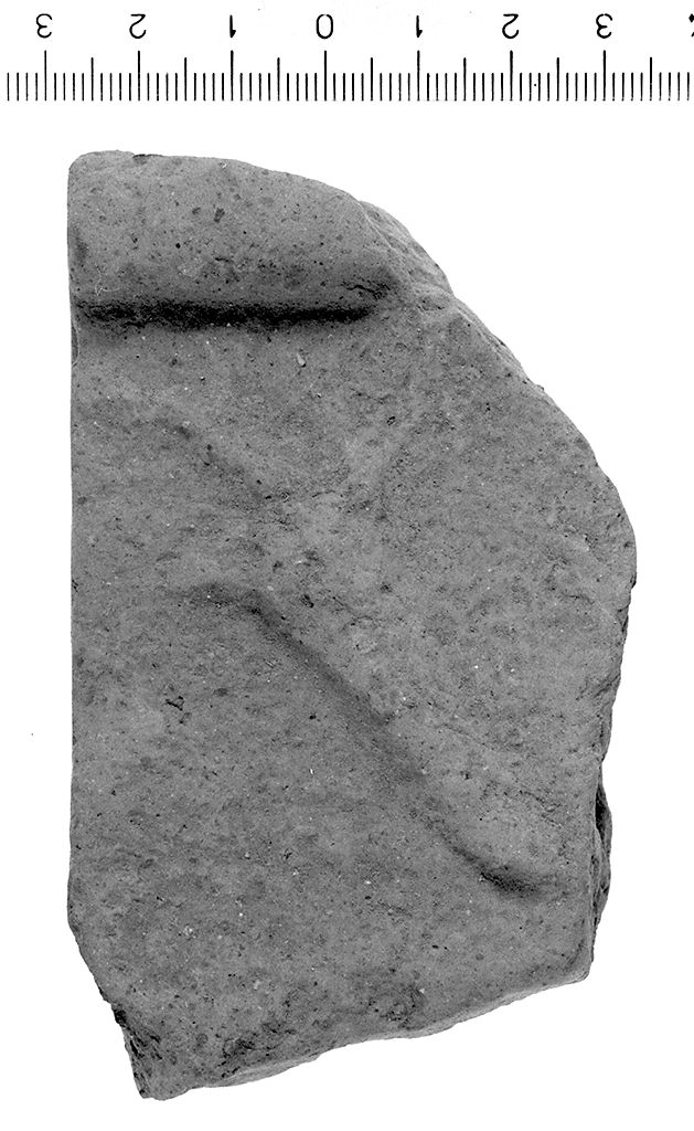 lastra di rivestimento/ frammento (Seconda metà sec. III a.C)