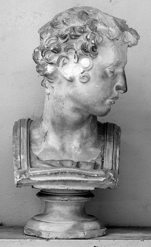 ritratto di Giuliano de' Medici duca di Nemours (scultura) - bottega toscana (sec. XIX)