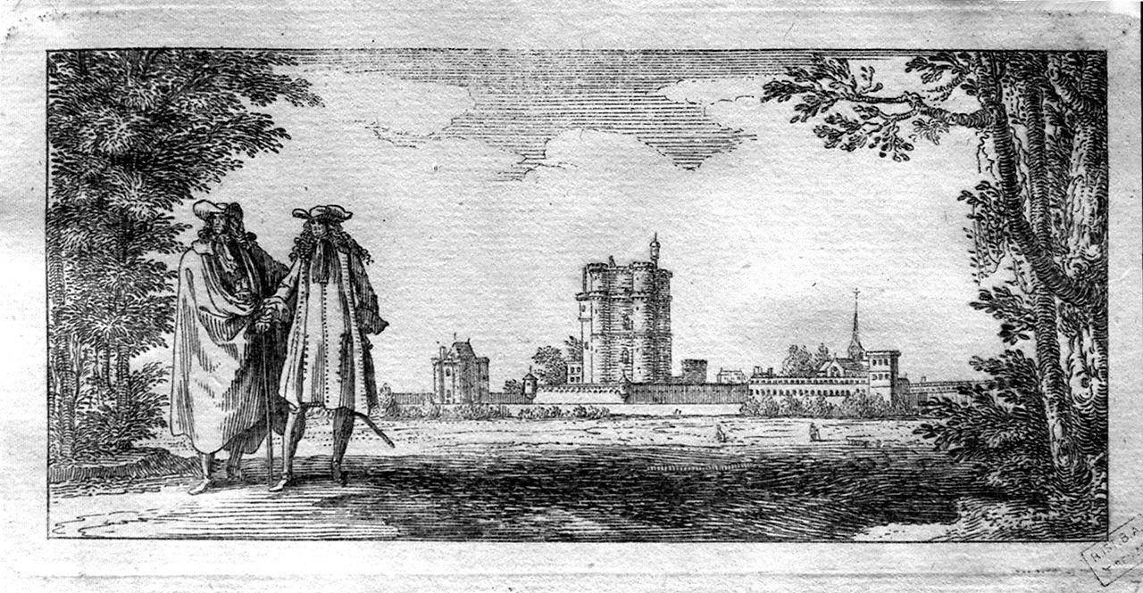 veduta del forte di Vincennes (stampa) - ambito francese (sec. XVIII)