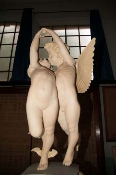 Amore e Psiche, Figure (statua, opera isolata) di Hendrik Christian Andersen (inizio/ metà XX)