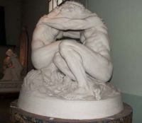 Il Bacio, Coppia di figure (scultura, elemento d'insieme) di Hendrik Christian Andersen (prima metà XX)