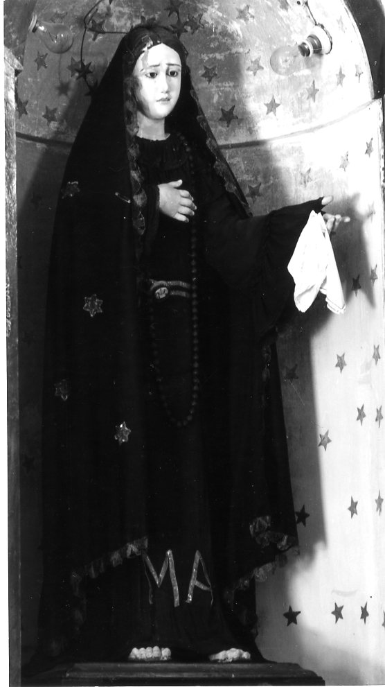 Madonna Addolorata (manichino, opera isolata) - bottega lucana (XIX)