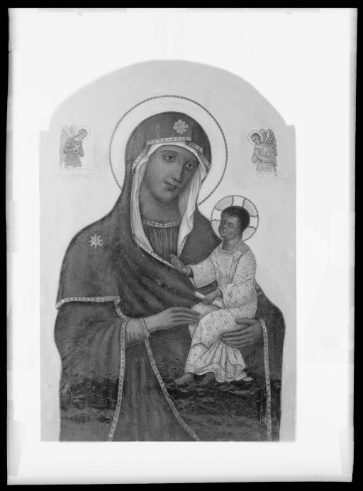 Madonna con Bambino - Dipinti (negativo) di Samaritani, Ernesto (XX)