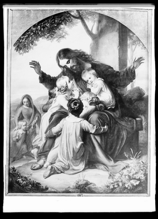Gesù Cristo - Dipinti (negativo) di Samaritani, Ernesto (XX)