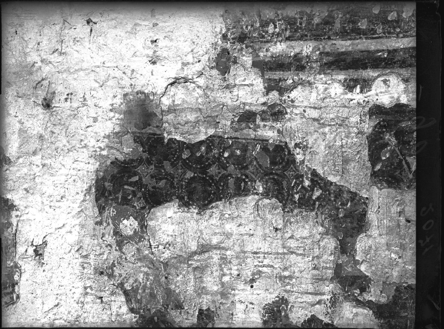 Mantova - Architetture - Dipinti murali - Restauri (negativo) di Anonimo - ambito veneto (XX)