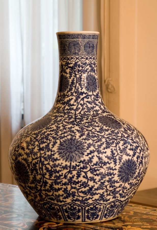 vaso - manifattura cinese (fine/ inizio XIX/XX secolo)