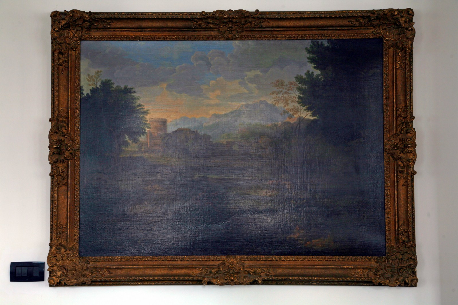 Veduta di Tivoli, Paesaggio (dipinto) - ambito italiano (prima metà sec. XIX)