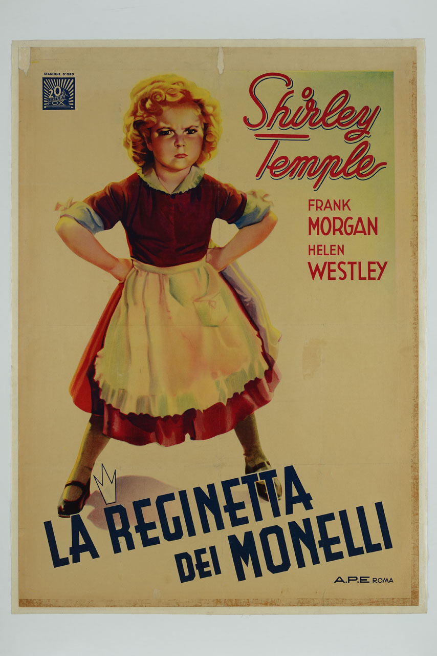 Shirley Tample nei panni di Sylvia (manifesto) - ambito italiano (sec. XX)